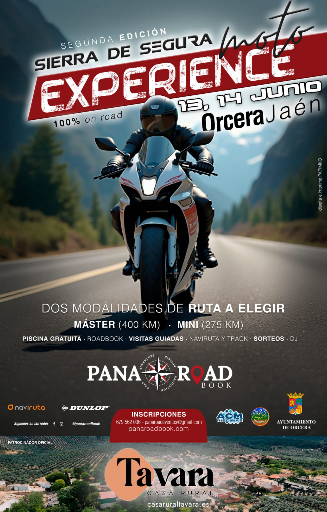 Sierra de Segura Moto Experience - Orcera